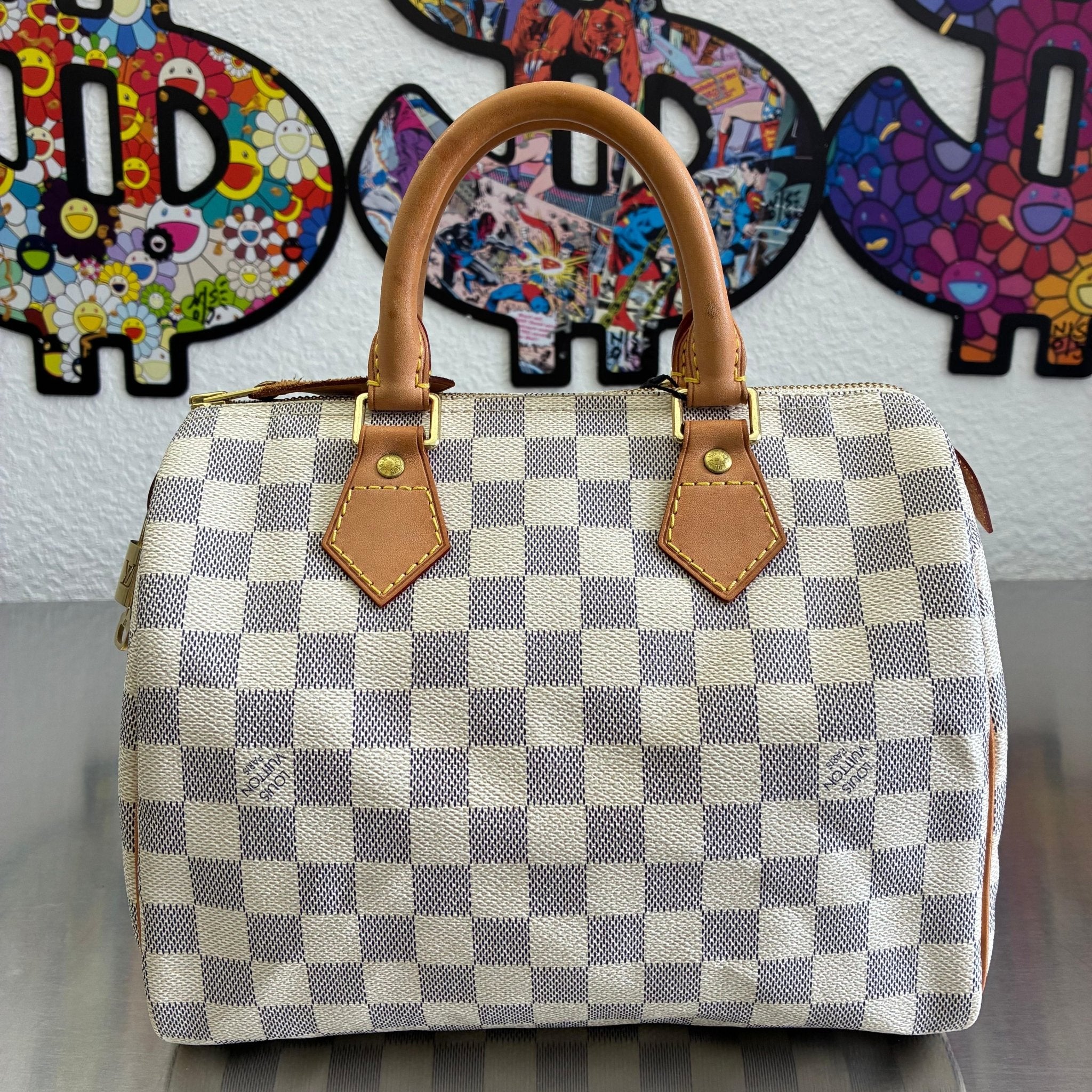 Louis Vuitton Speedy 25 Damier Azur