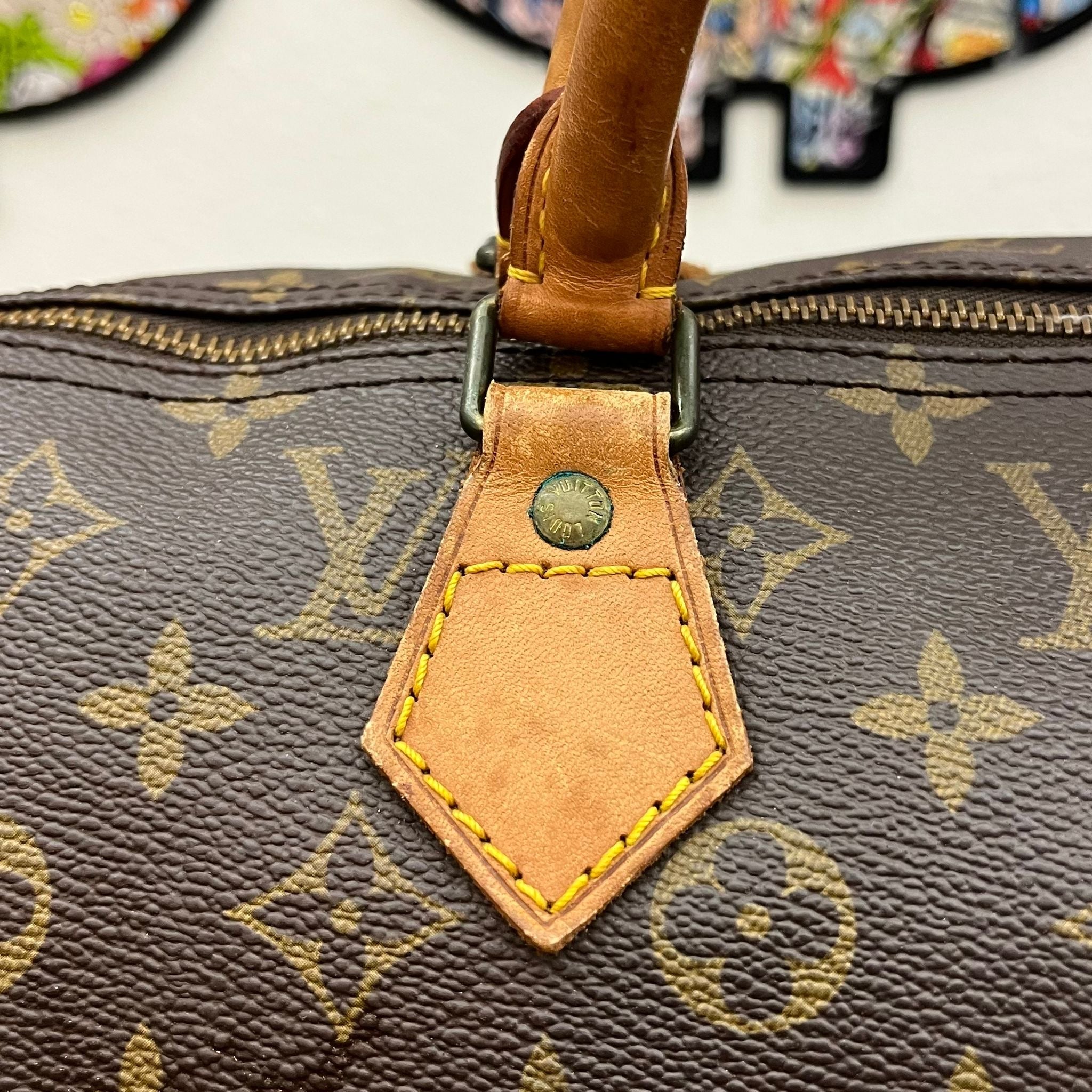 Louis Vuitton Speedy 40 Monogram 1987