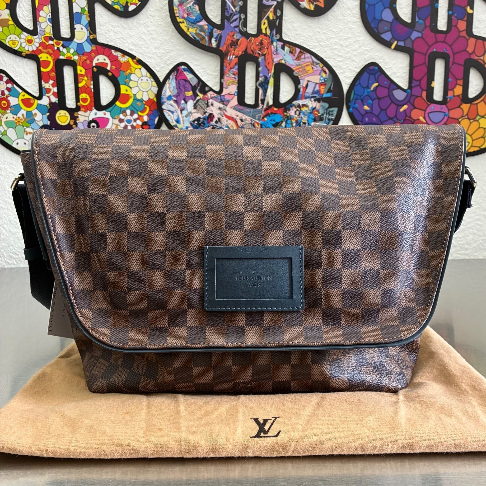 Louis Vuitton Sprinter Messenger Damier Ebene