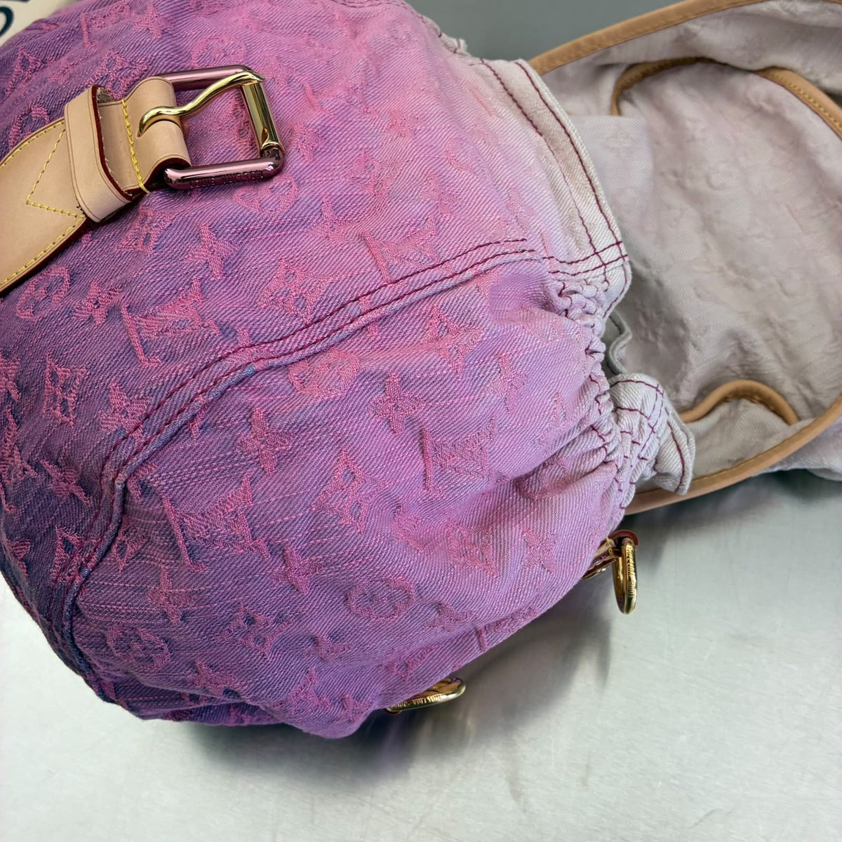 Louis Vuitton Sunshine Mongram Denim