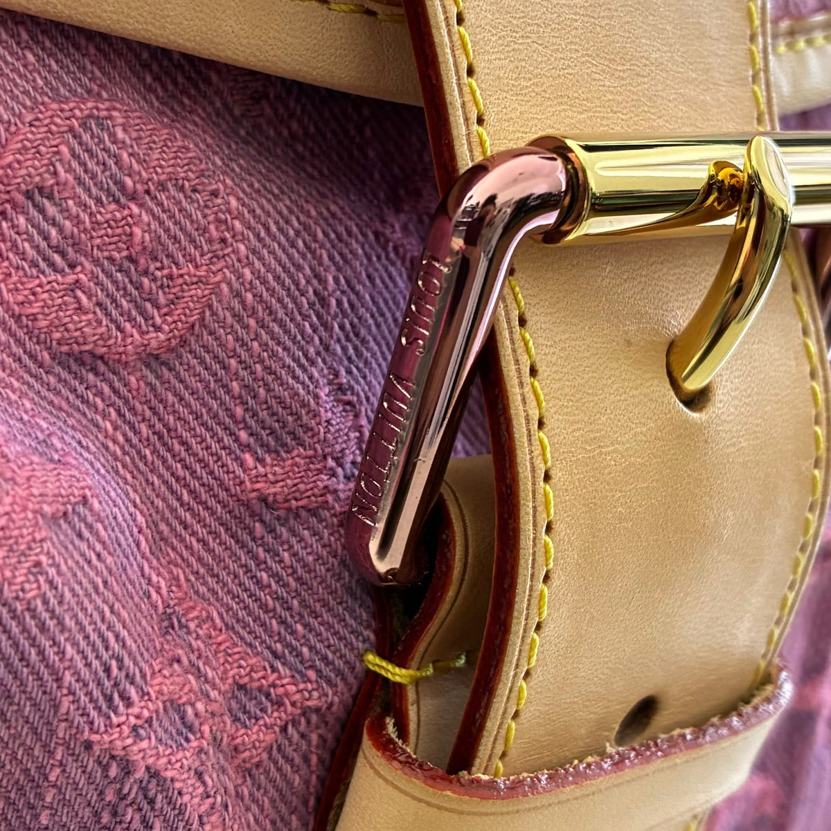 Louis Vuitton Sunshine Mongram Denim