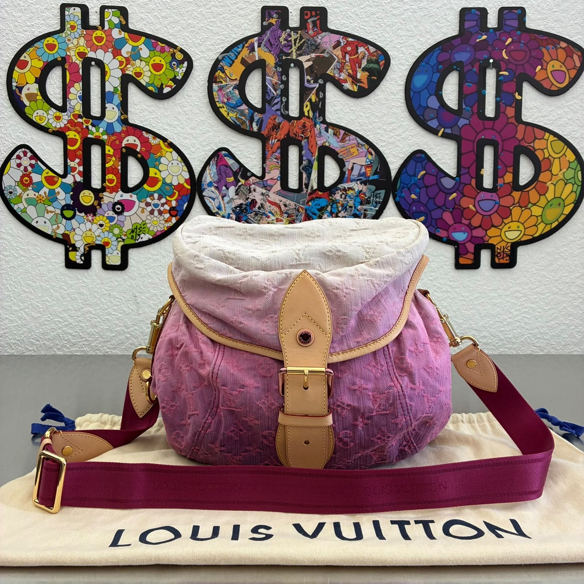 Louis Vuitton Sunshine Mongram Denim