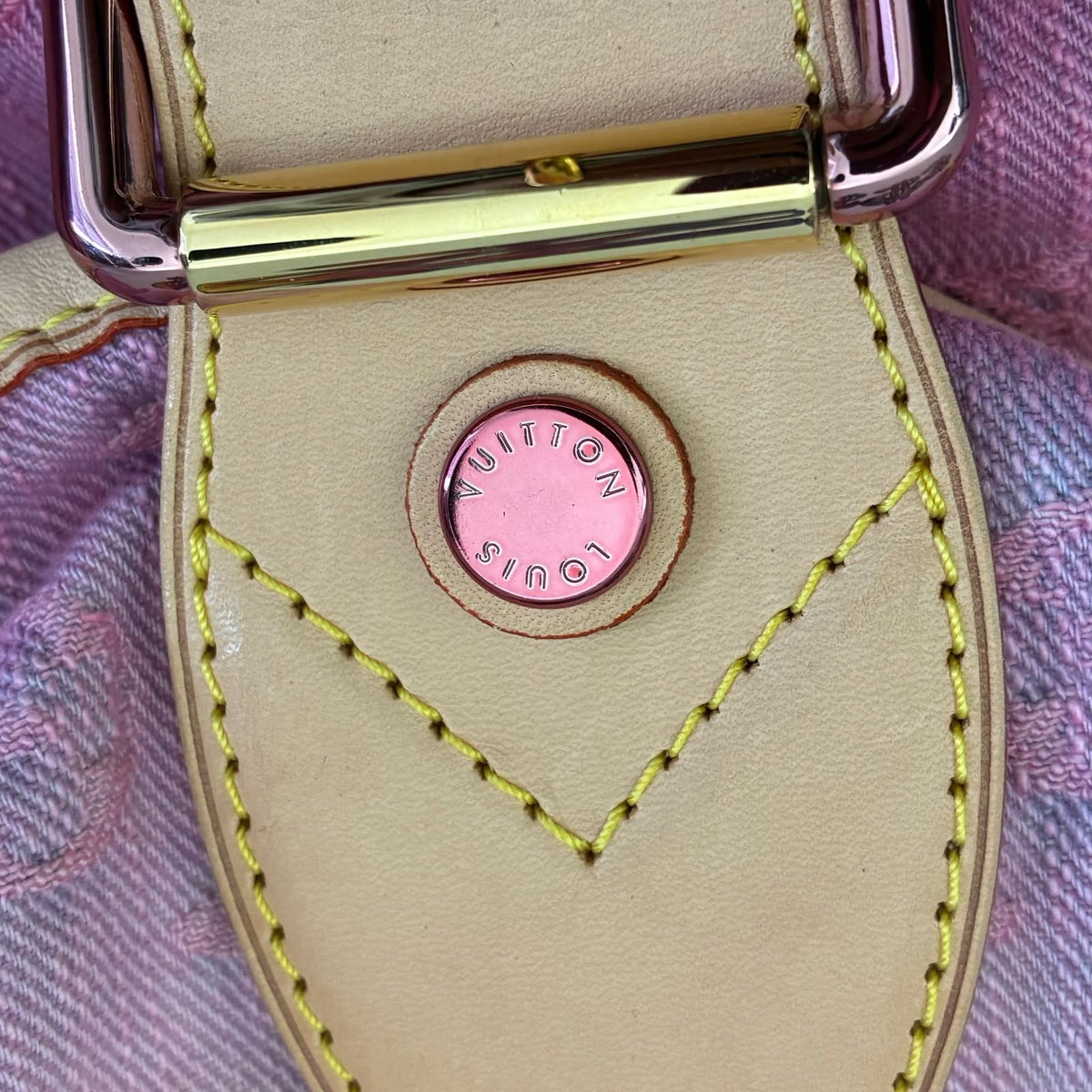 Louis Vuitton Sunshine Mongram Denim