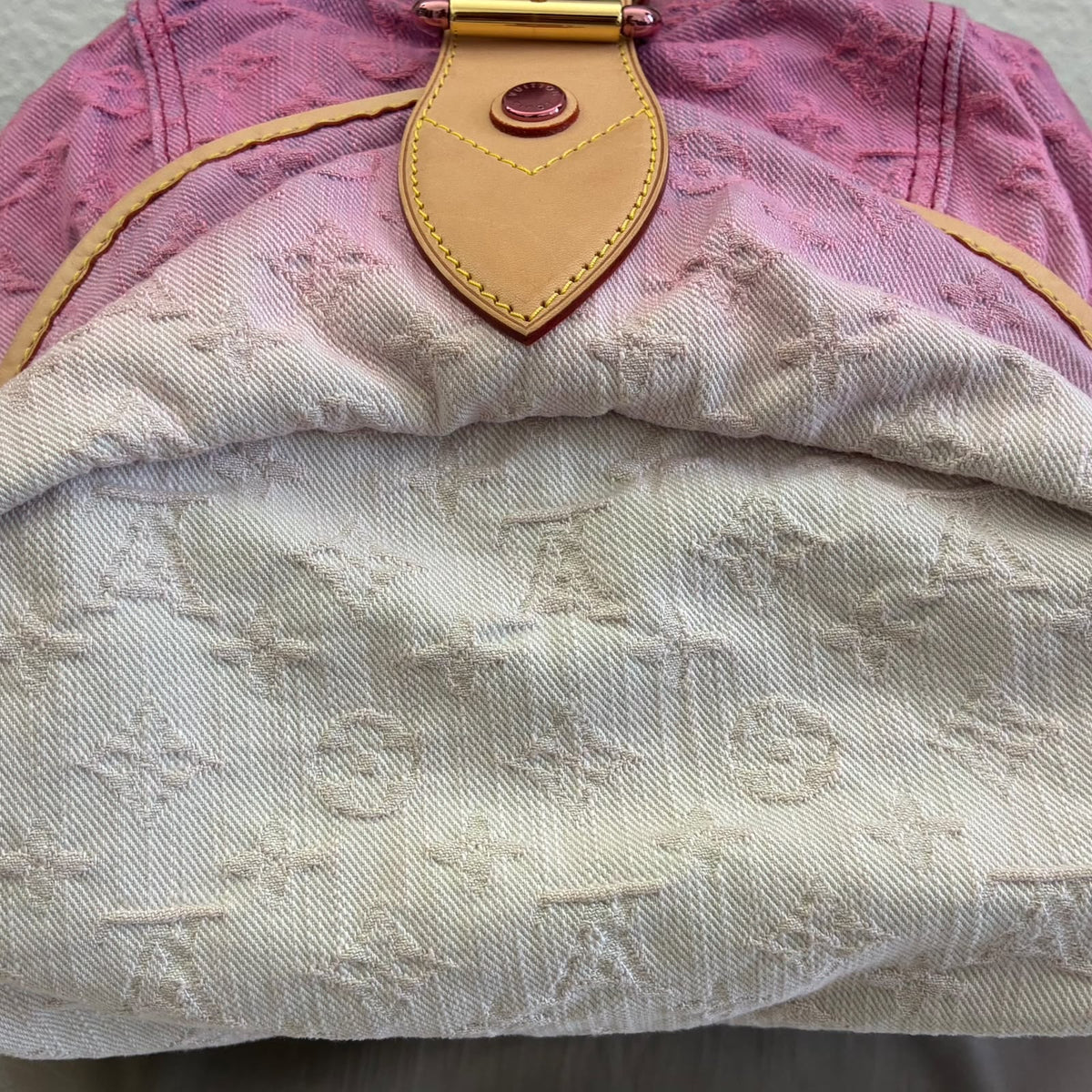 Louis Vuitton Sunshine Mongram Denim