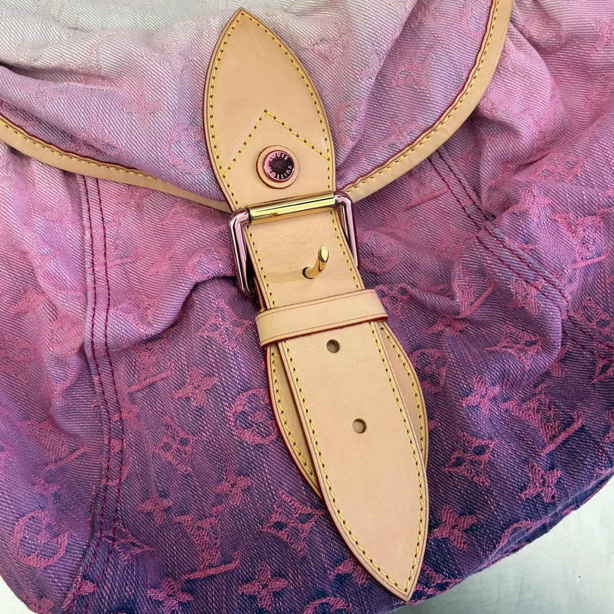 Louis Vuitton Sunshine Mongram Denim