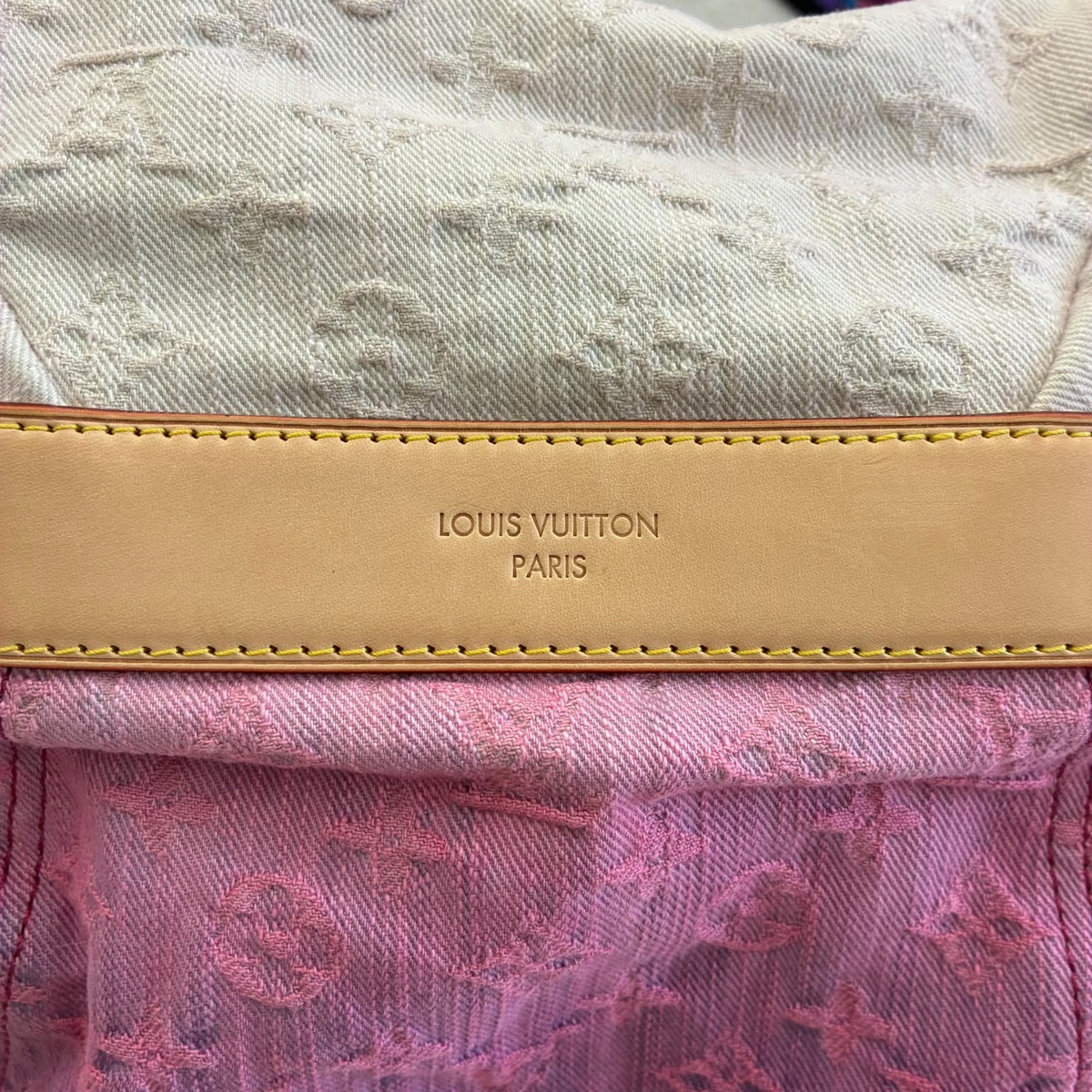 Louis Vuitton Sunshine Mongram Denim