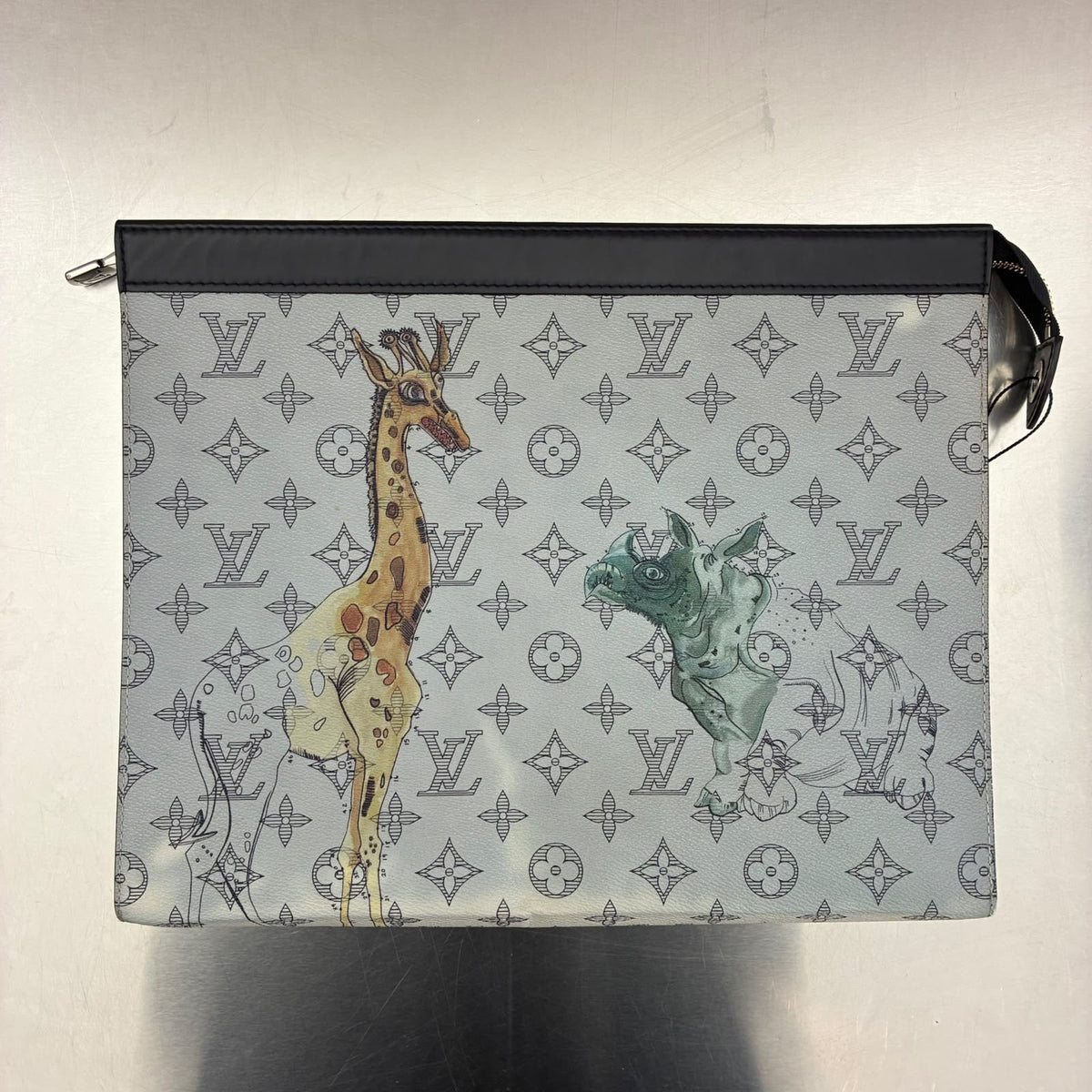 Louis Vuitton x Chapman Brothers Pochette Savane Monogram