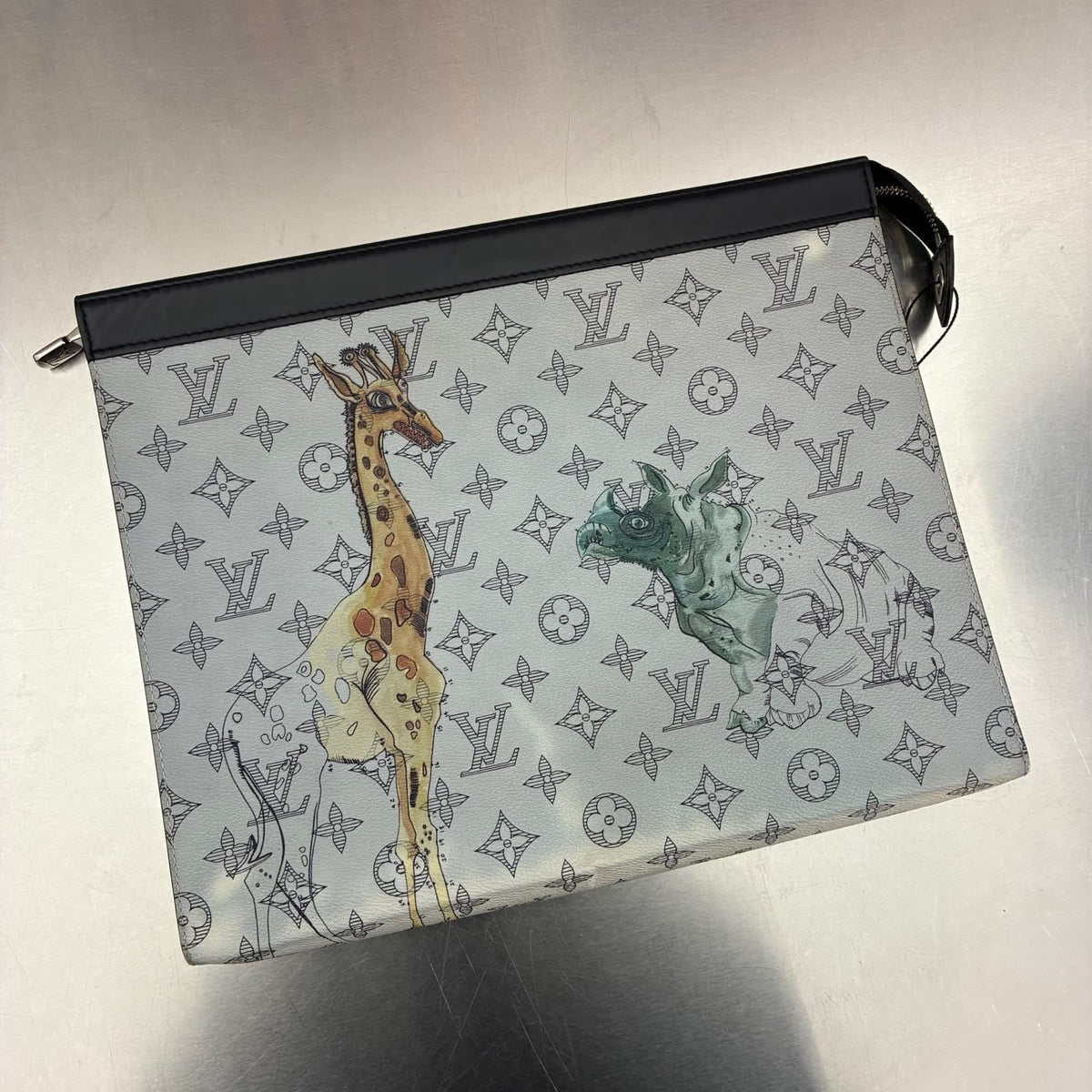 Louis Vuitton x Chapman Brothers Pochette Savane Monogram