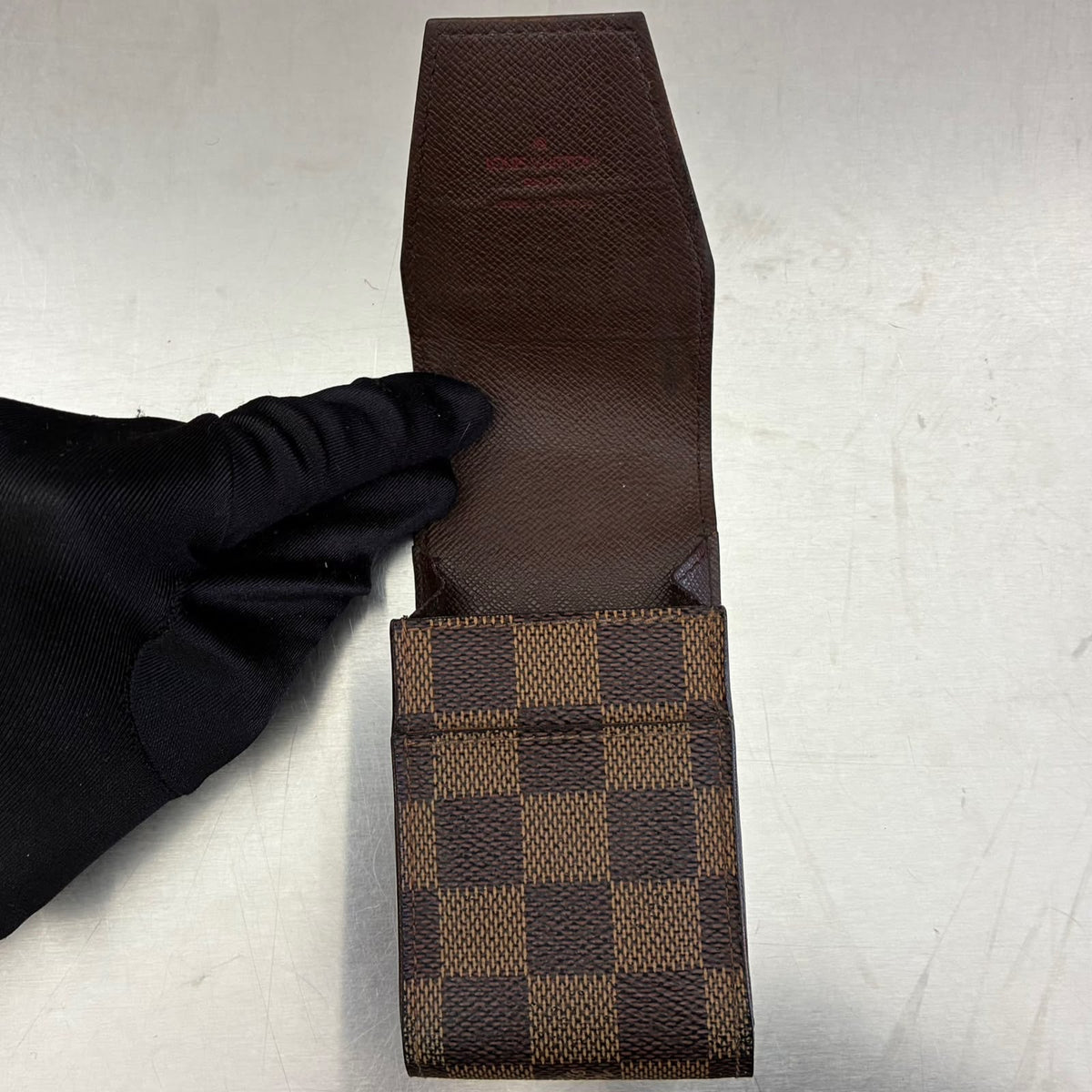 Louis Vuitton Zigaretten Etui Damier Ebene