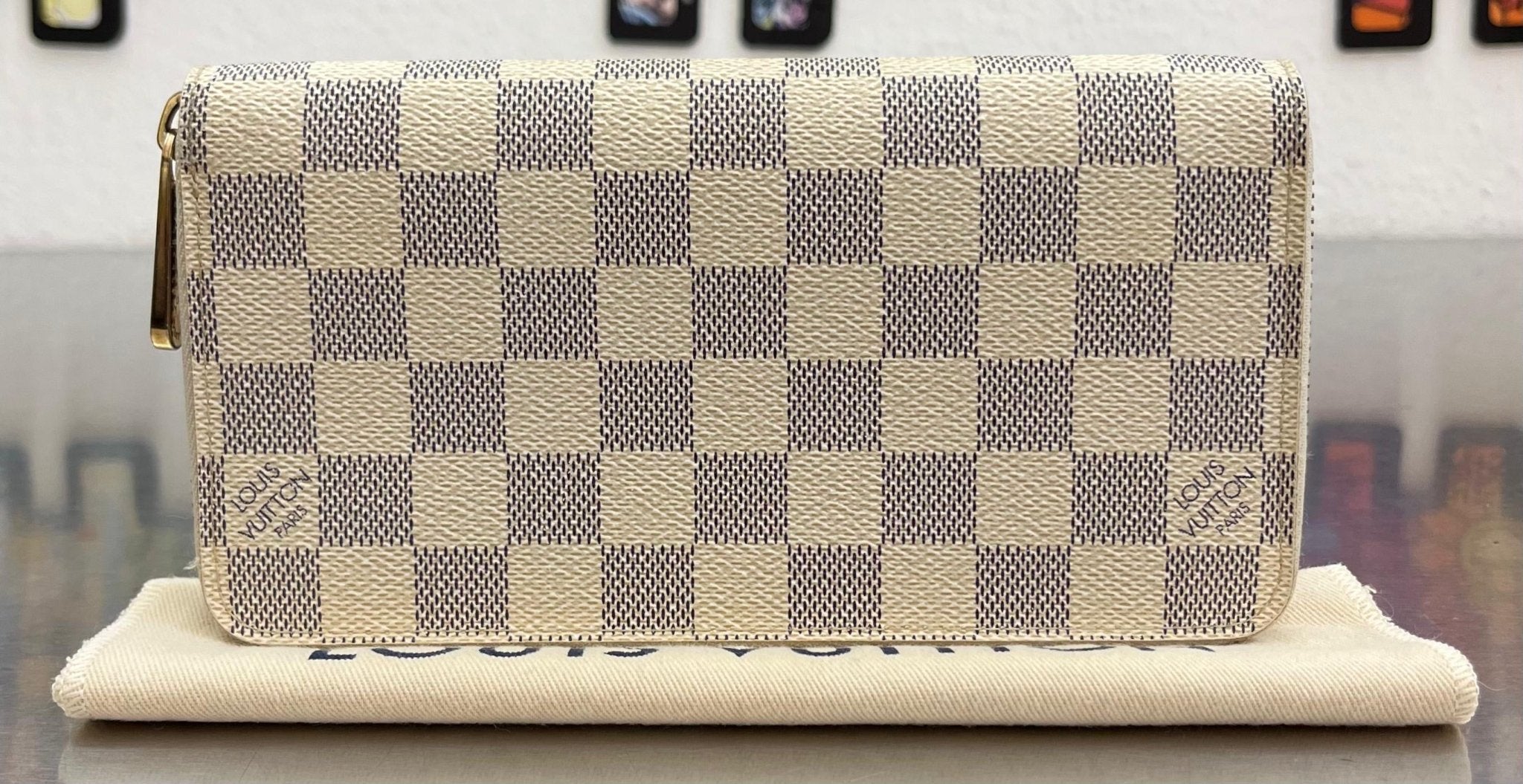 Louis Vuitton Zippy Damier Azur
