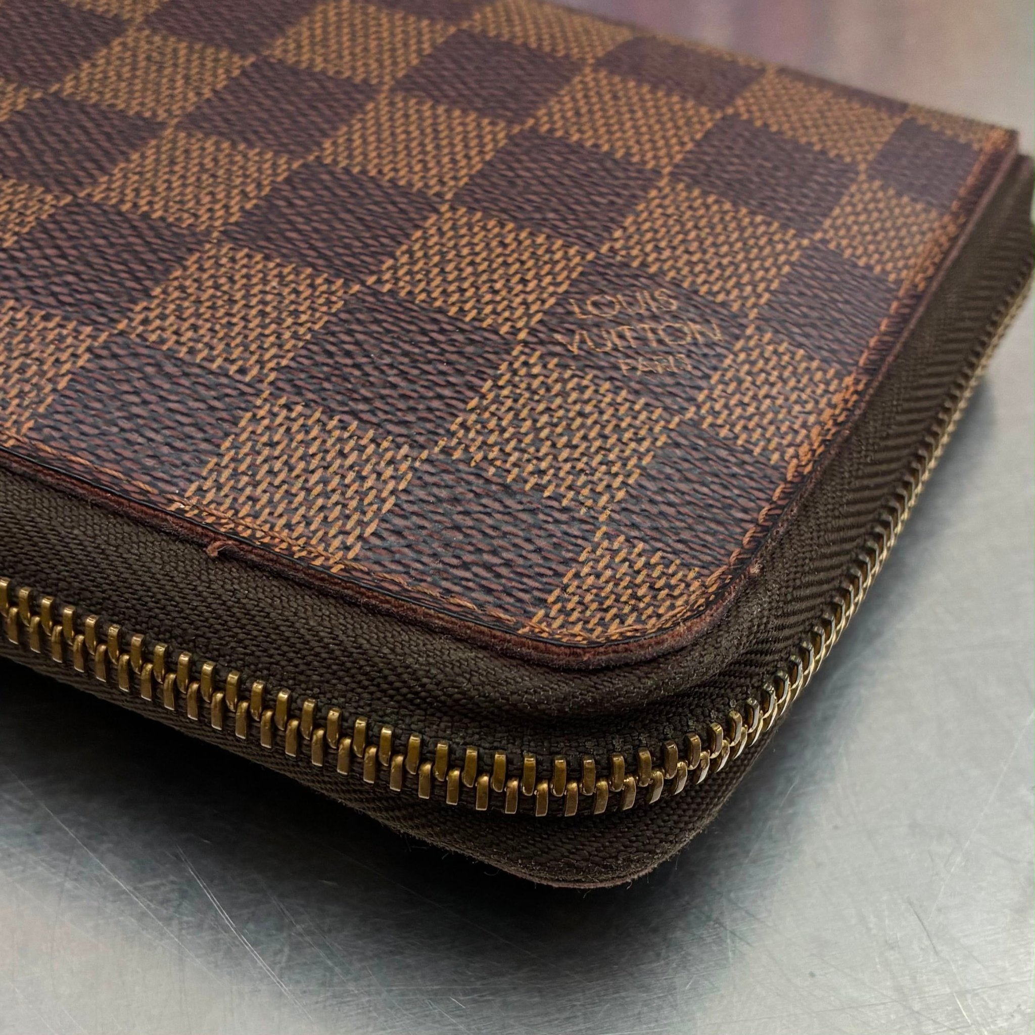 Louis Vuitton Zippy Organizer Damier Ebene