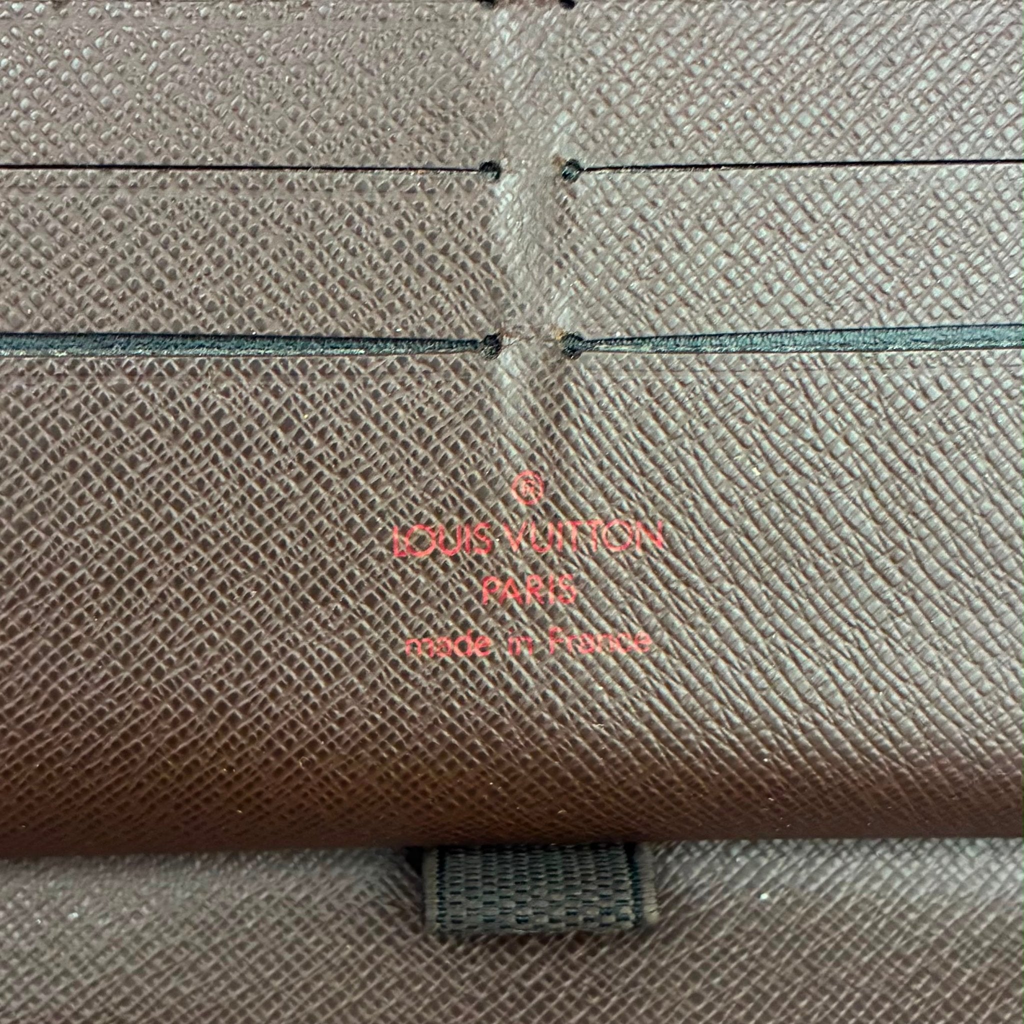 Louis Vuitton Zippy Organizer Damier Ebene