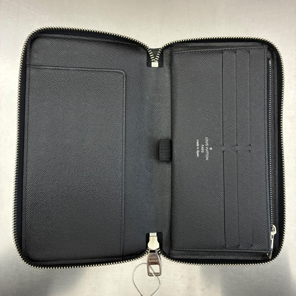 Louis Vuitton Zippy Organizer Damier Graphite