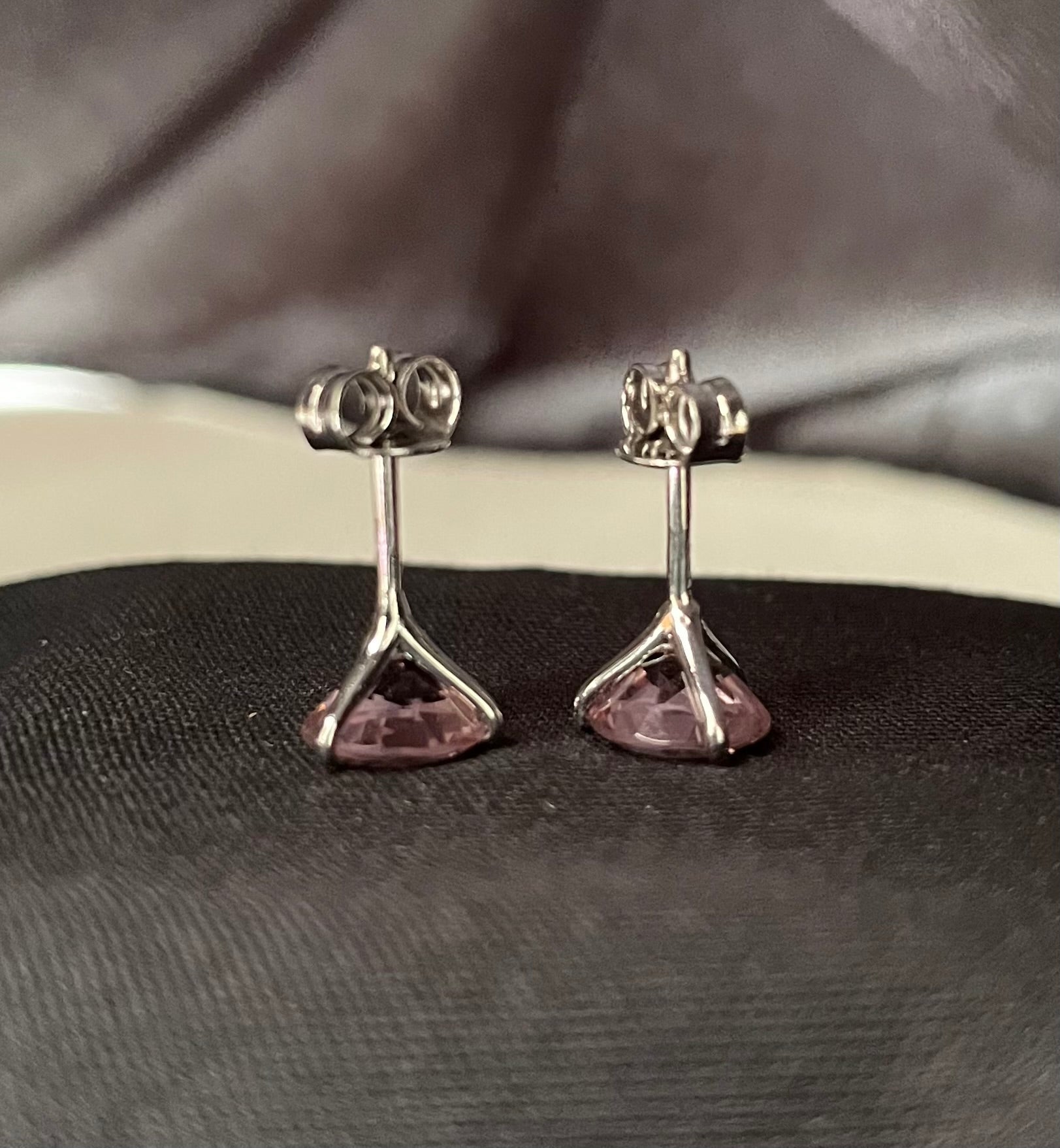 Morganit Ohrstecker Classics 750/ - Weißgold