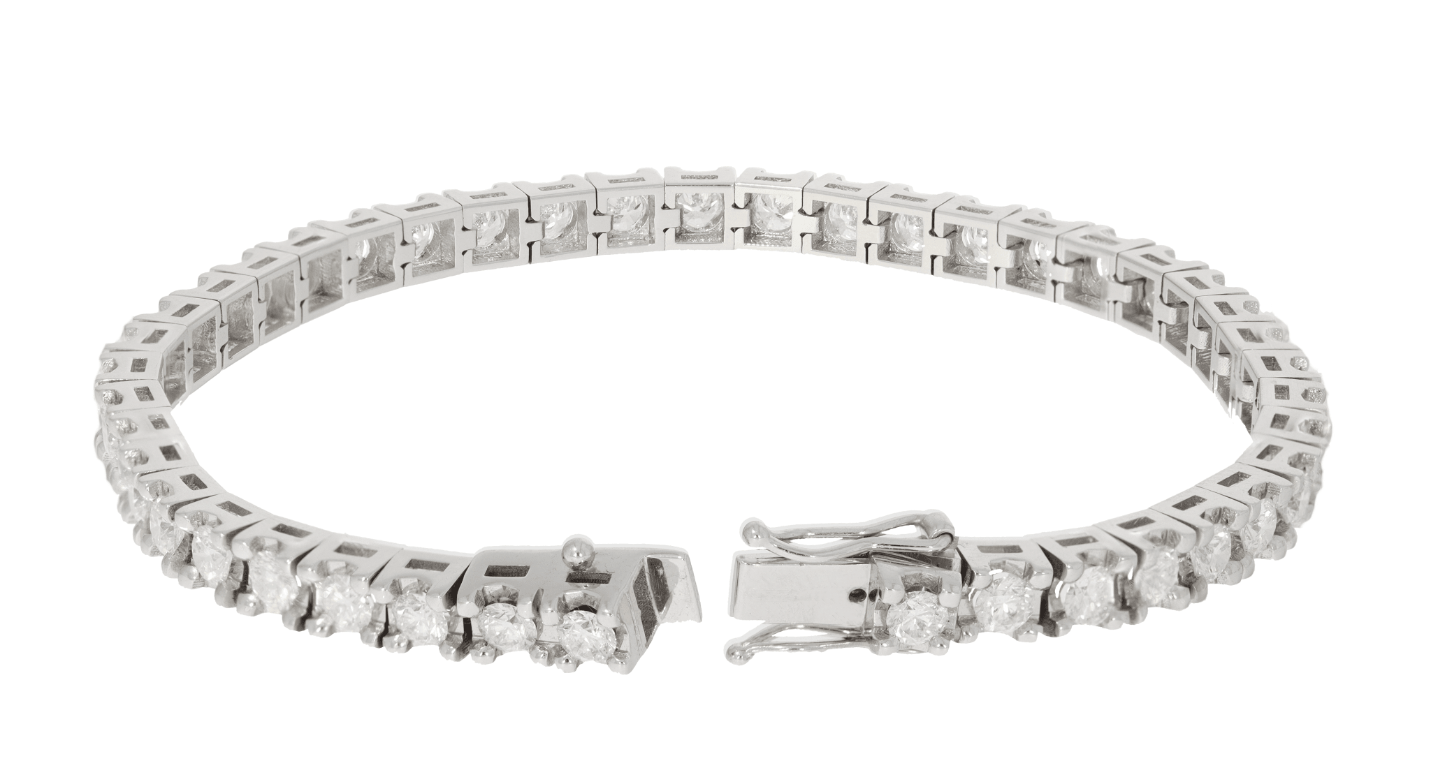 Diamantarmband Roma - Collection 5ct 750/ - Weißgold