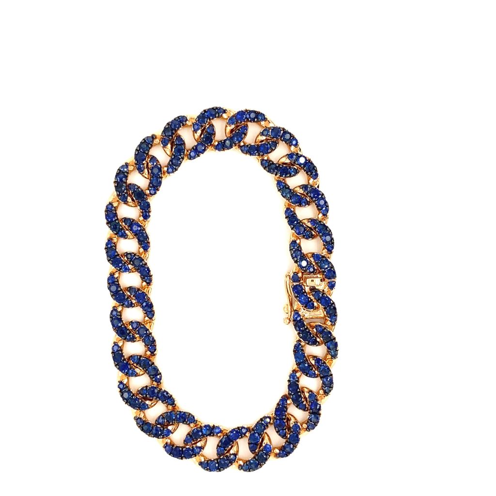 Saphirarmband Capri - Collection 750/ - Roségold