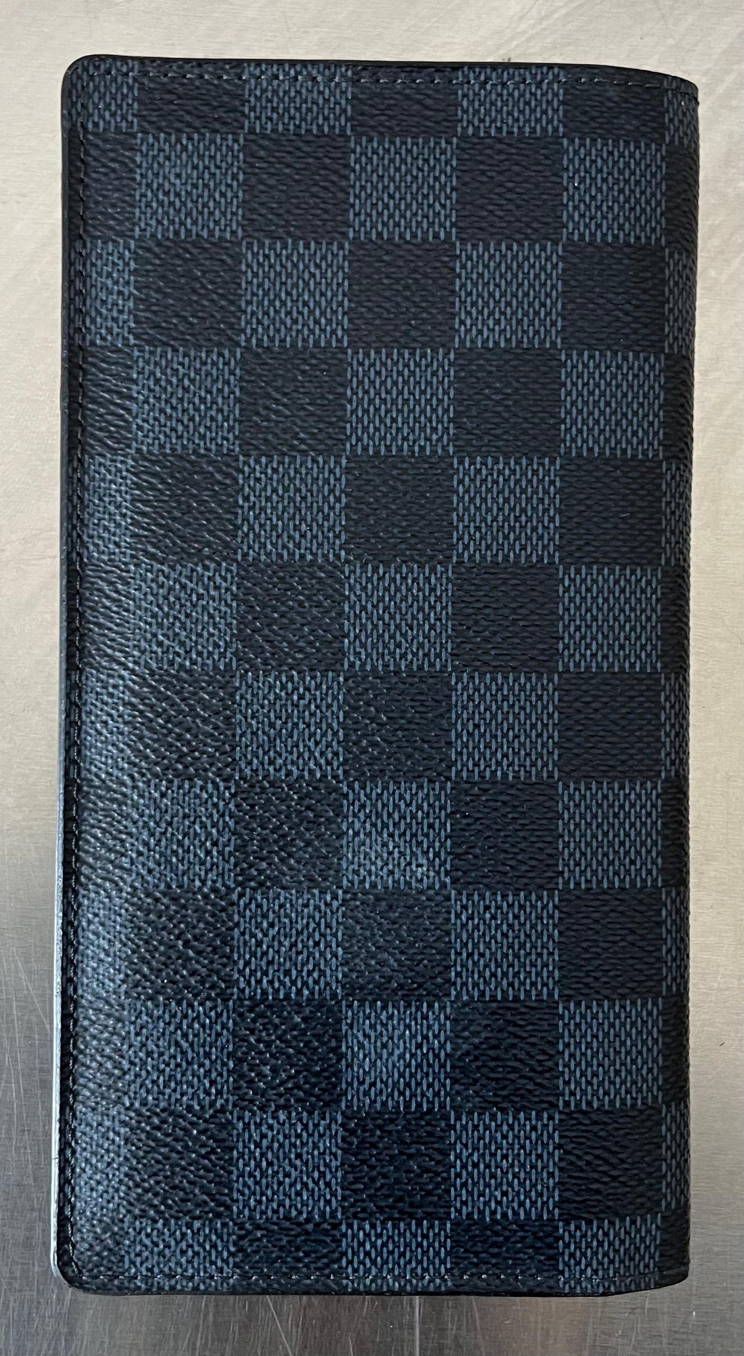 Louis Vuitton Brazza Cobalt Damier