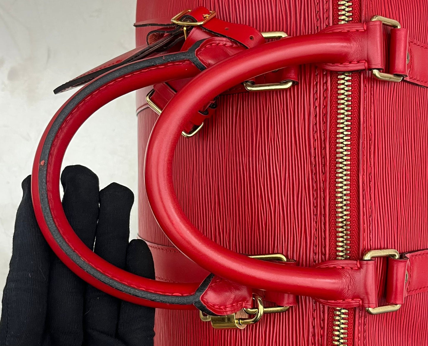 Louis Vuitton Keepall 45 Epi Leder