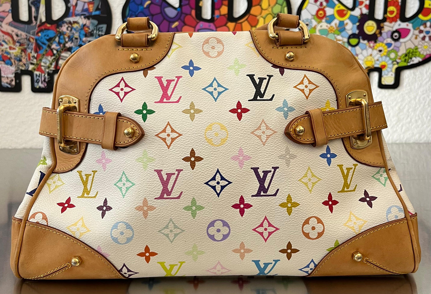 Louis Vuitton Claudia Multicolor x Takashi Murakami
