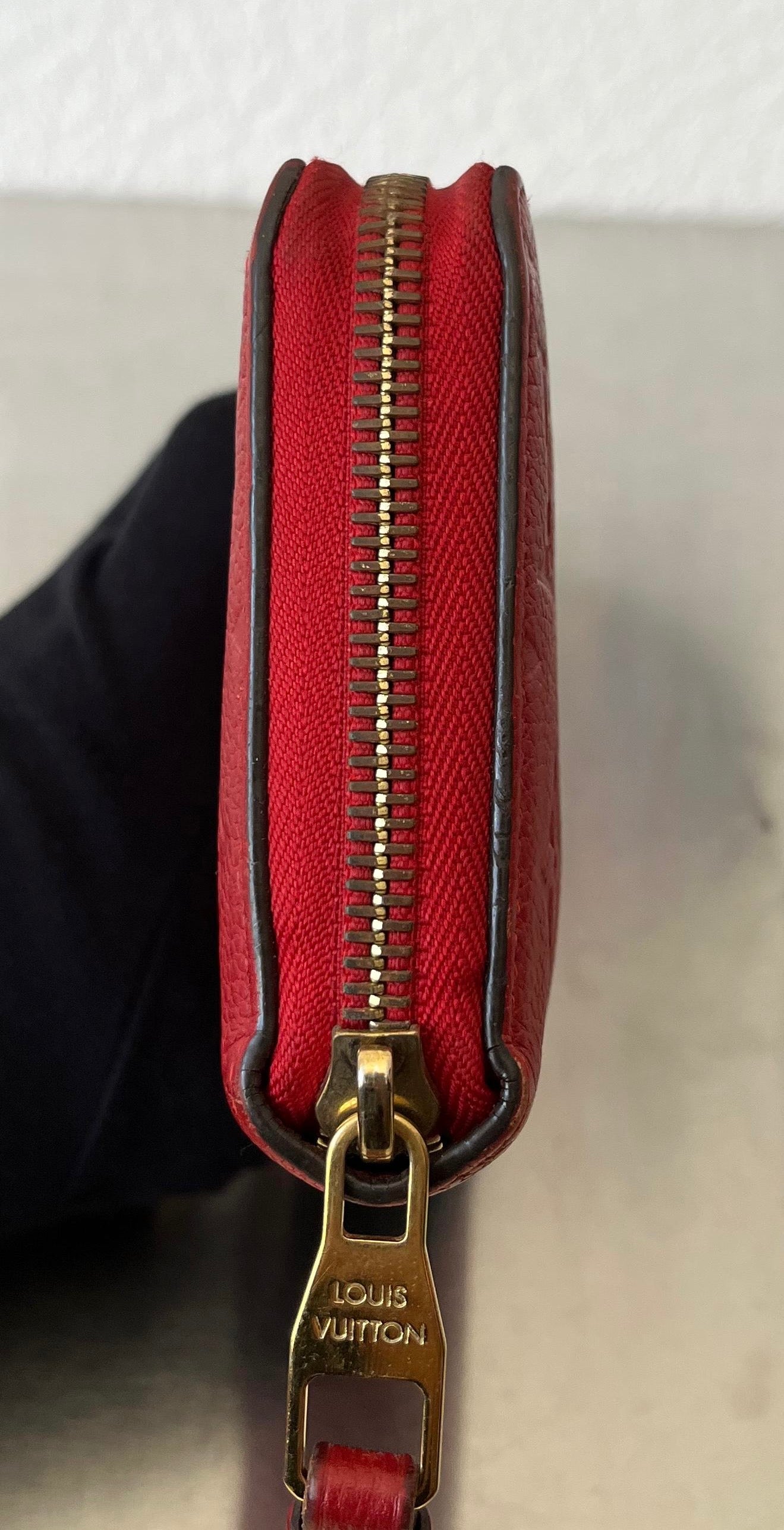 Louis Vuitton Zippy Monogram Empreinte Leder