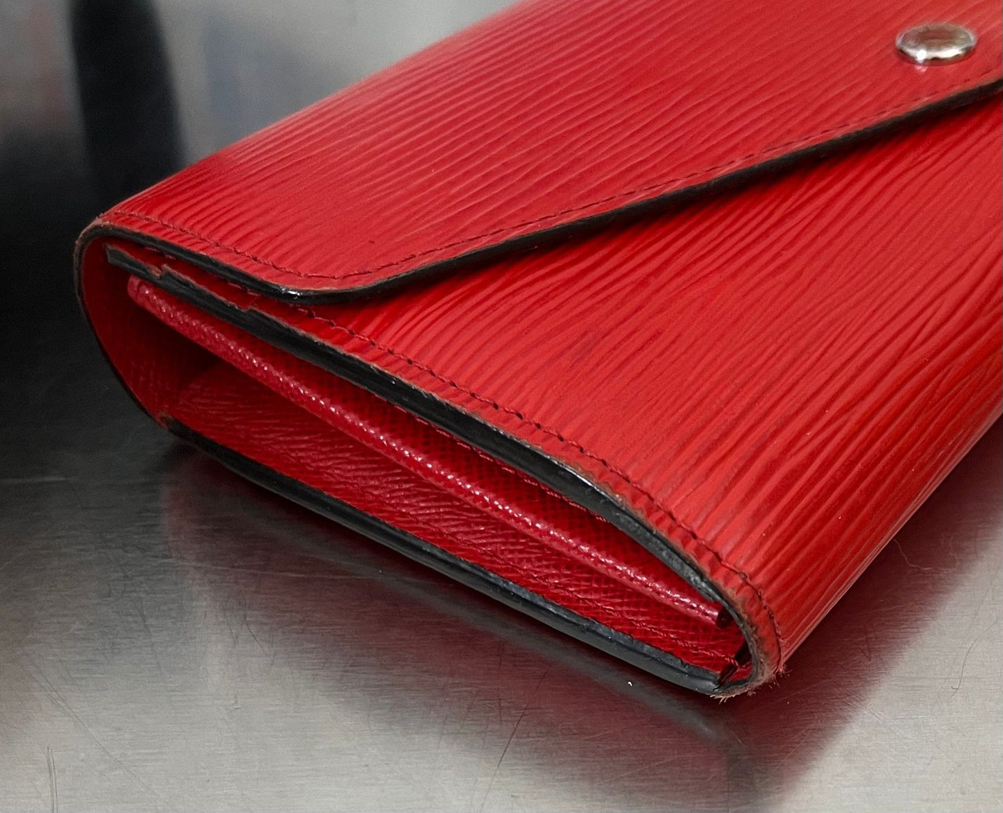 Louis Vuitton Sarah Geldbörse Epi