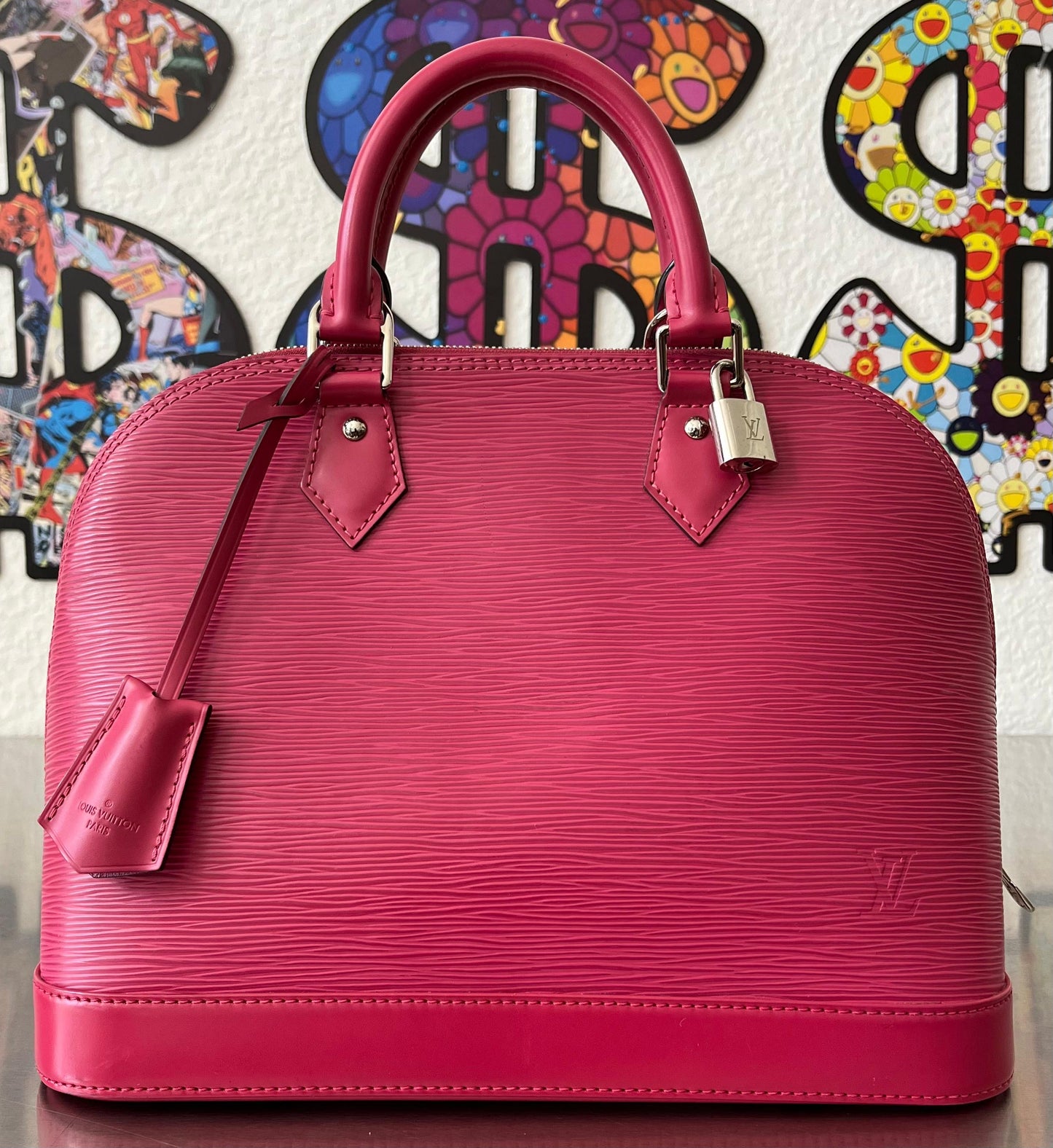 Louis Vuitton Alma PM Epi (Pink)
