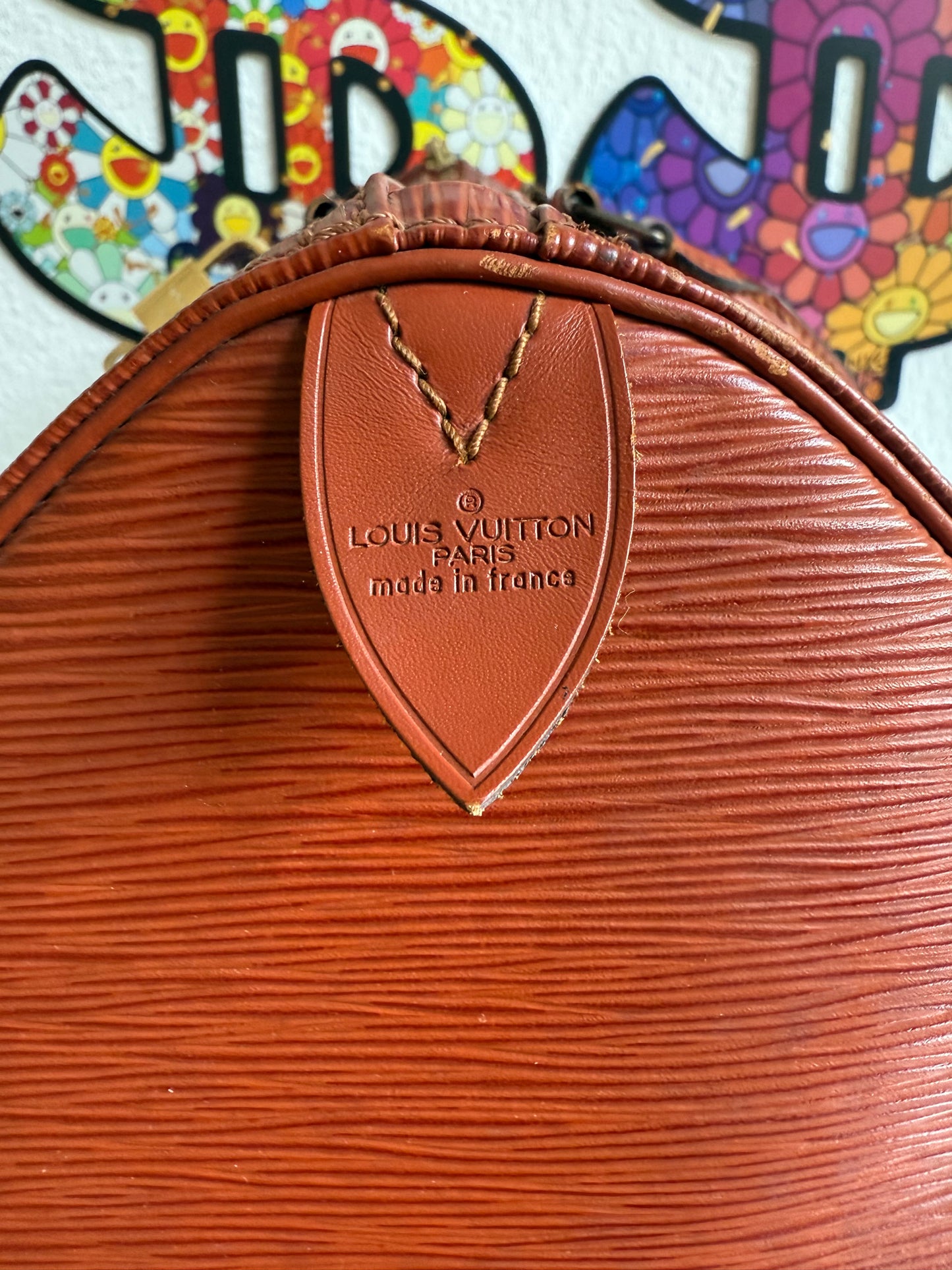 Louis Vuitton Keepall 45 Epi Leder