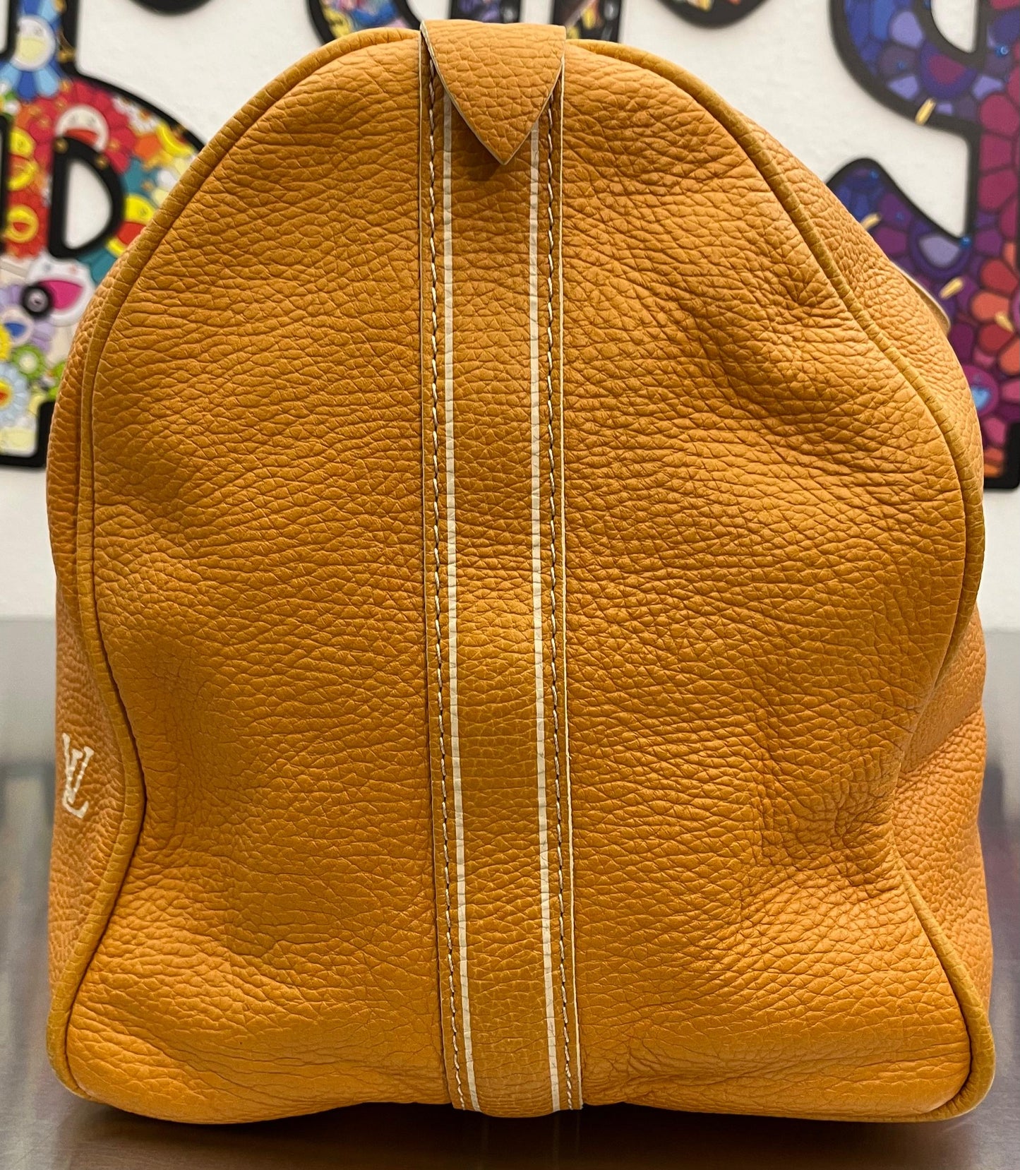 Louis Vuitton Keepall 50 Tobago Leder