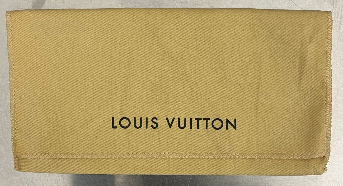 Louis Vuitton Zippy Vertical Infini Leder (Initialen K.G)