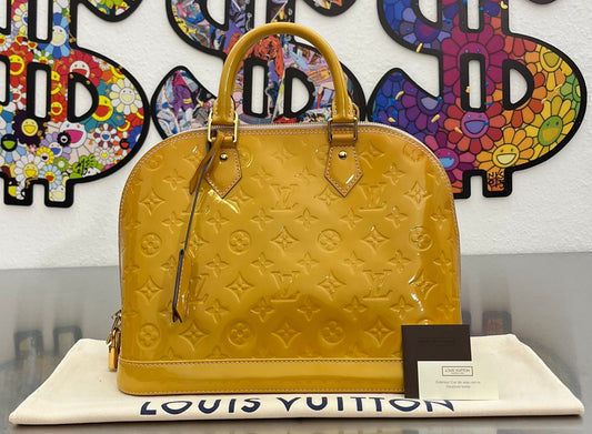 Louis Vuitton Alma PM Vernis