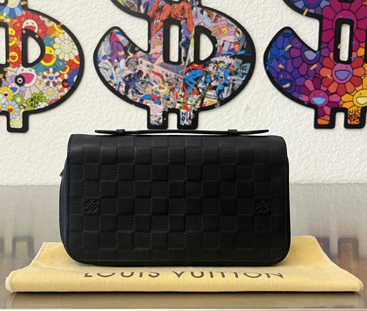 Louis Vuitton Zippy XL Infini Leder