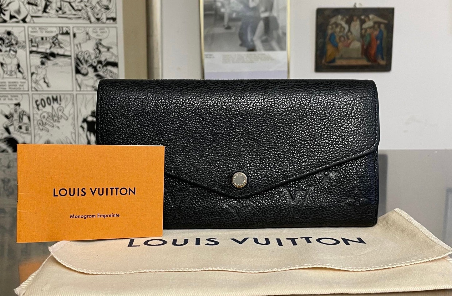 Louis Vuitton Sarah Monogram Empreinte Leder