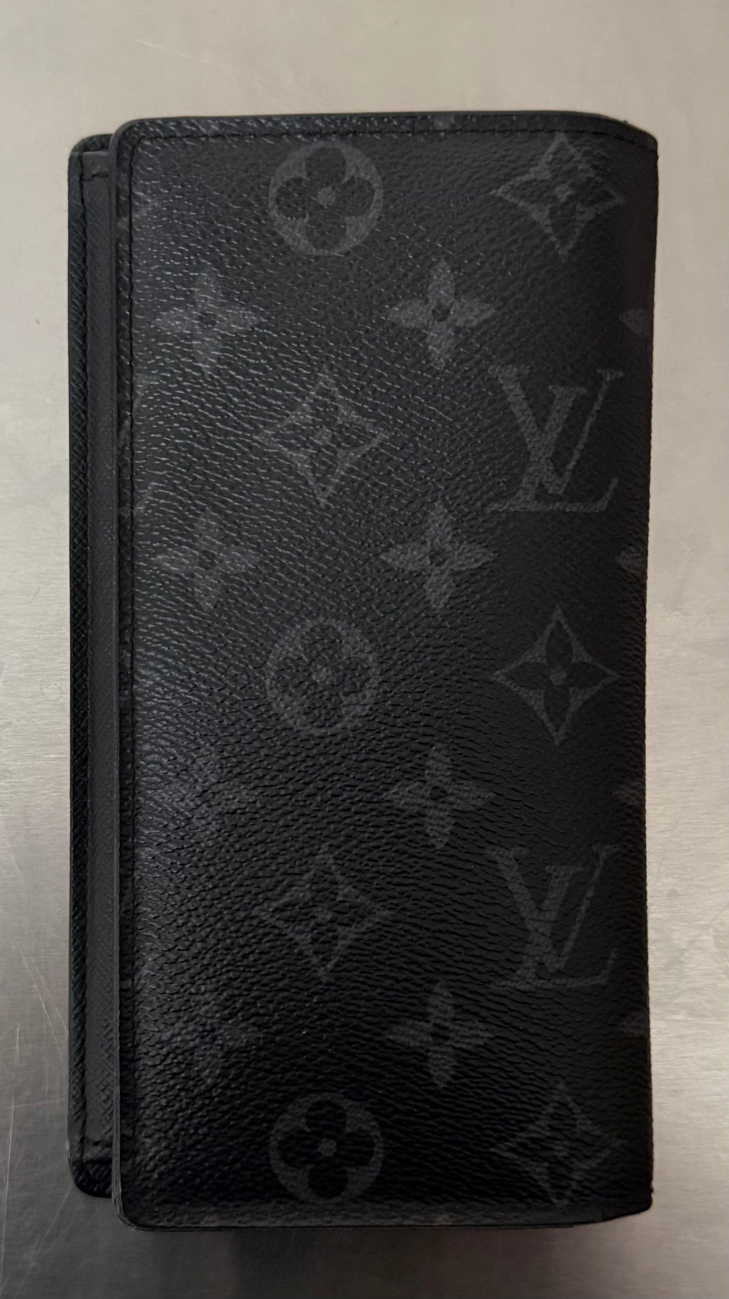 Louis Vuitton Brazza Monogram Eclipse