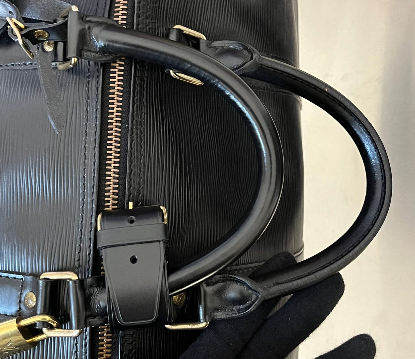 Louis Vuitton Keepall 55 Epi Leder