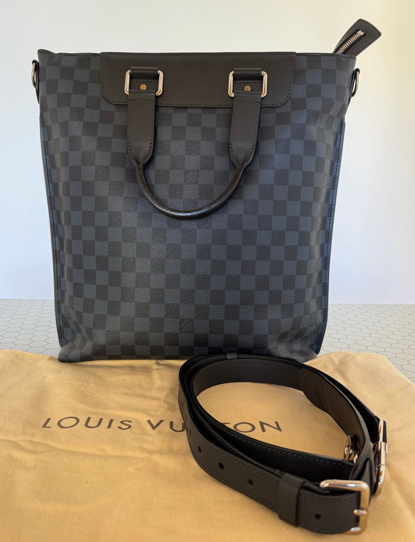 Louis Vuitton Cabas Joule Cobalt Damier