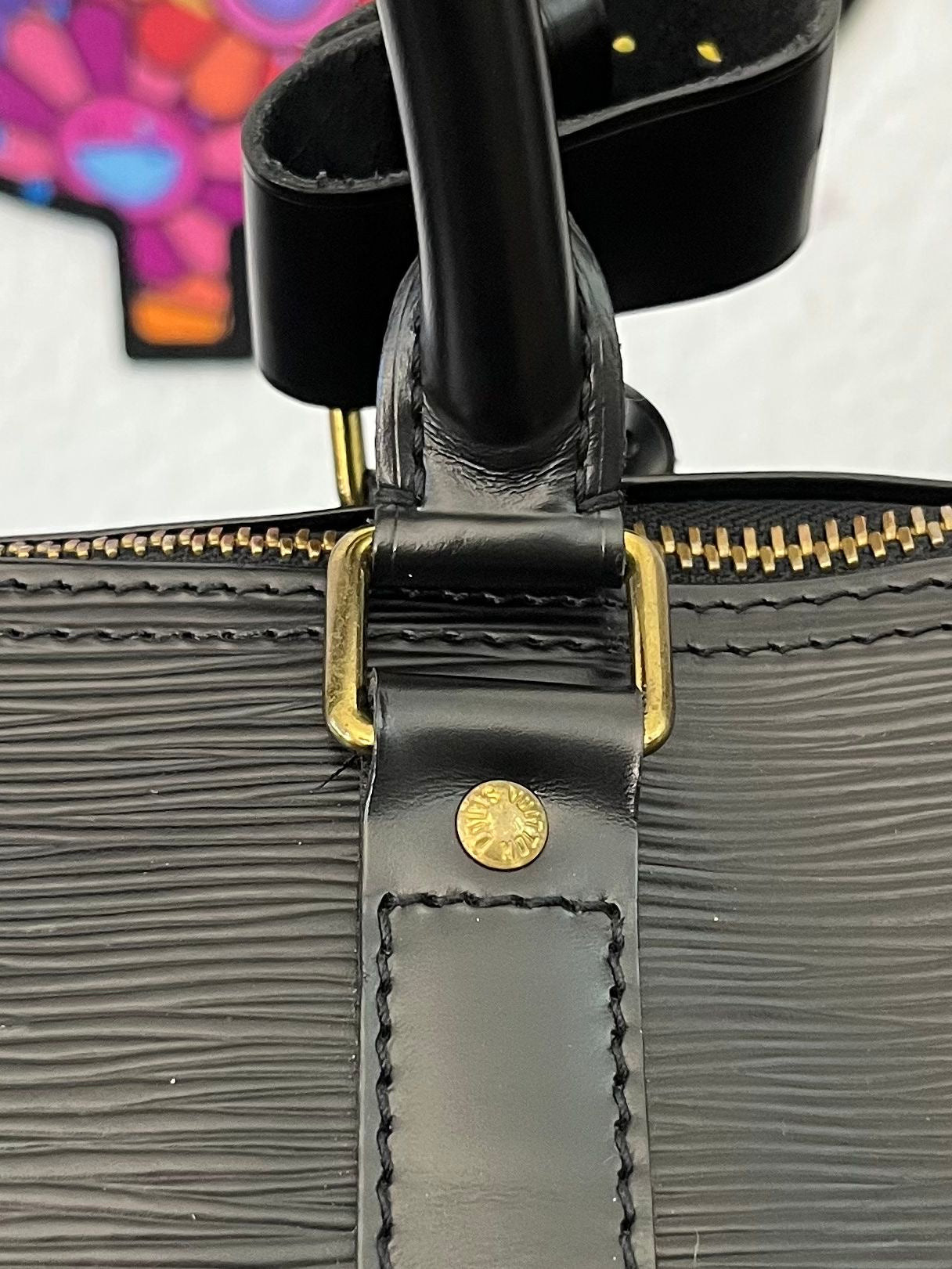Louis Vuitton Keepall 45 Epi Leder