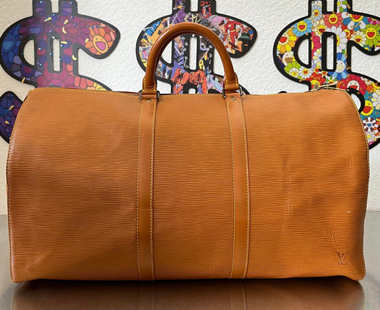 Louis Vuitton Keepall 50 Epi Leder