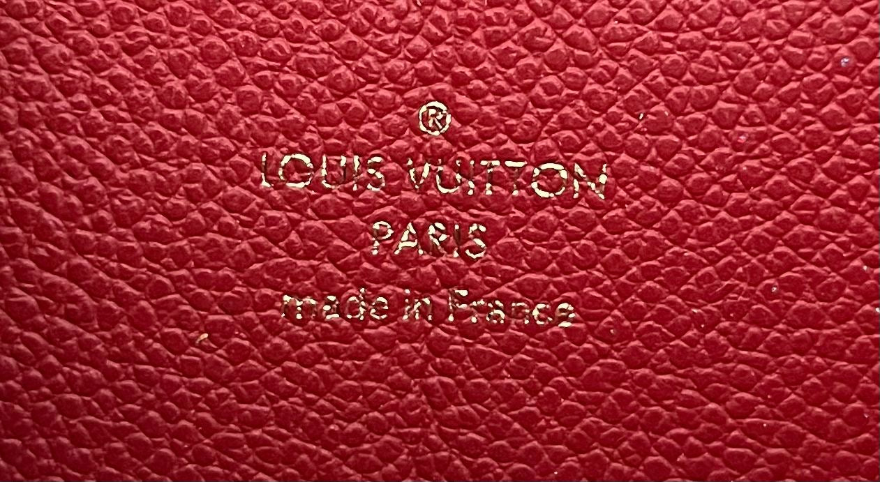 Louis Vuitton Zippy Monogram Empreinte Leder