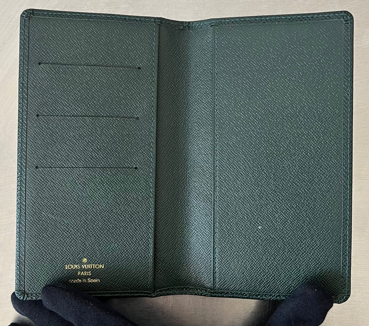 Louis Vuitton Portefeuille (Dunkelgrün)