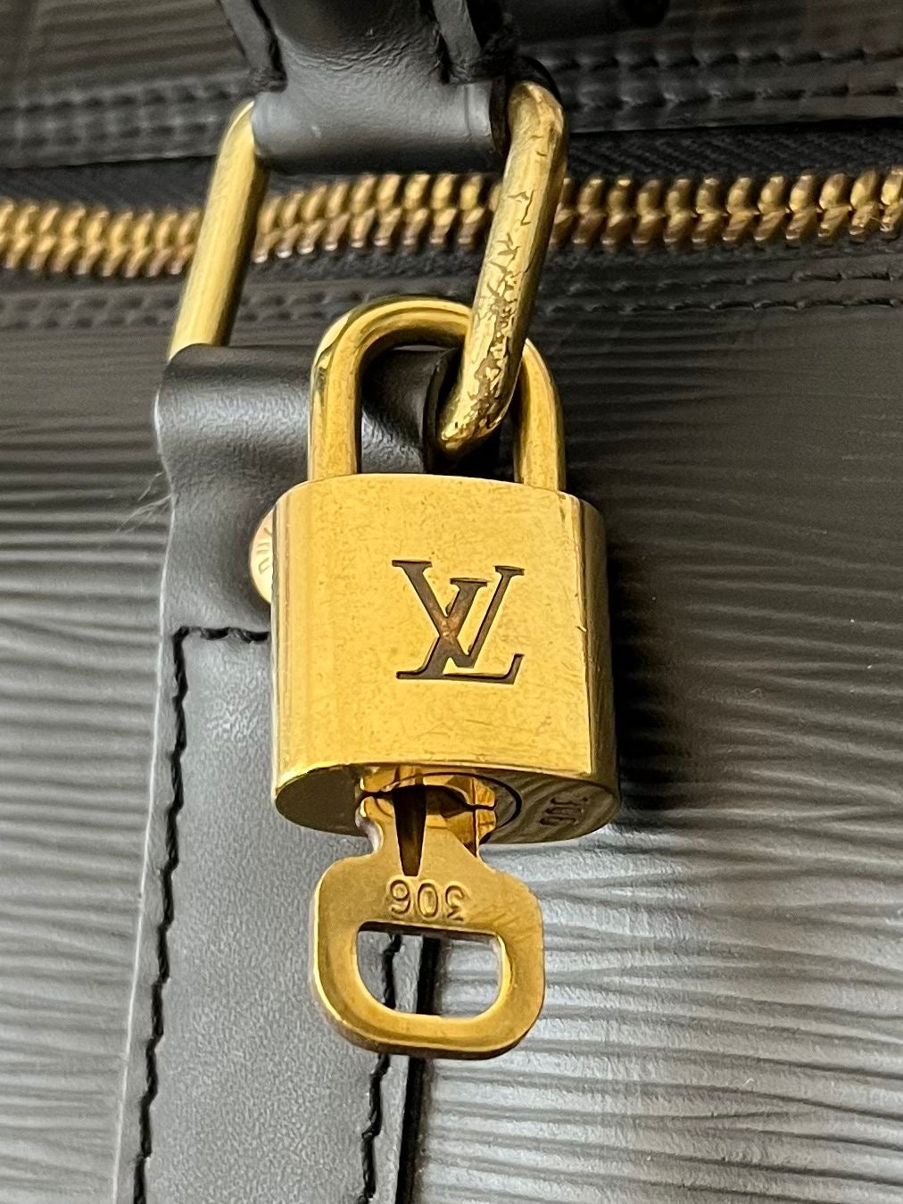 Louis Vuitton Keepall 45 Epi Leder