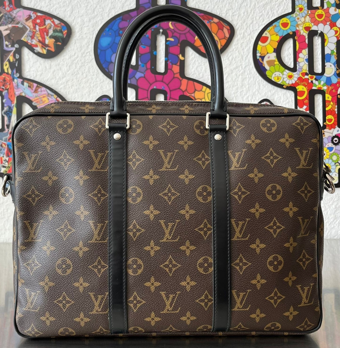 Louis Vuitton Porte-Documents Voyage Macassar