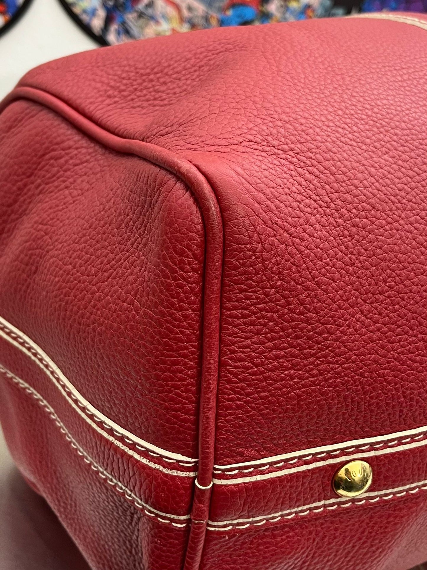 Louis Vuitton Keepall 50 Tobago Leder