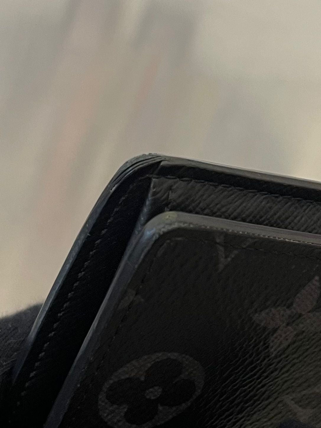 Louis Vuitton Brazza Monogram Eclipse
