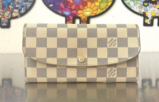 Louis Vuitton Emilie Damier Azur