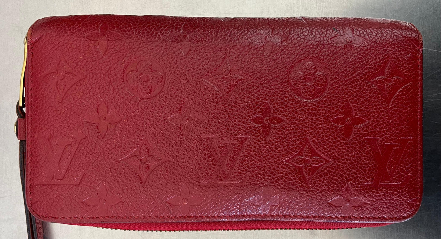Louis Vuitton Zippy Monogram Empreinte Leder