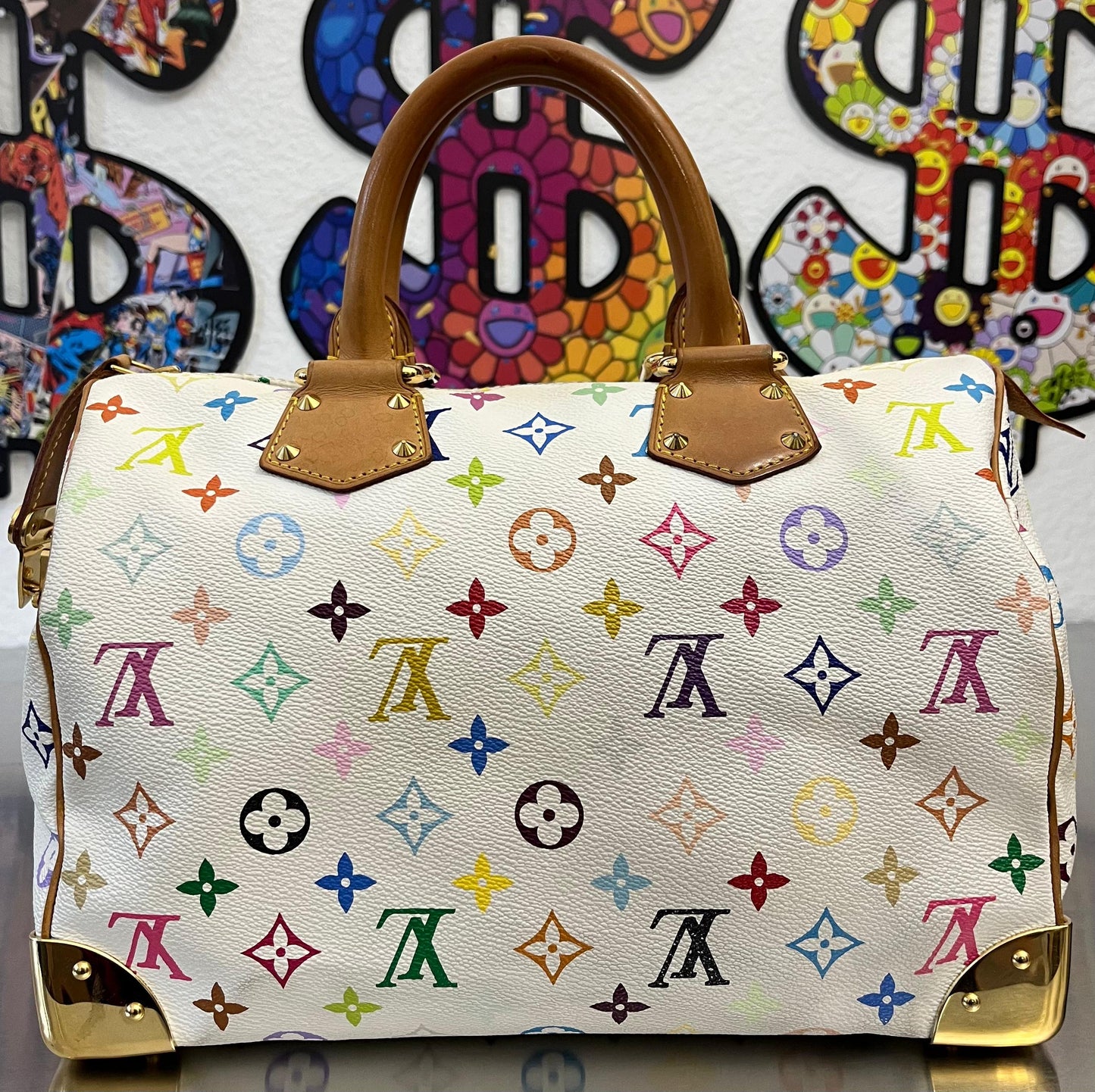 Louis Vuitton Speedy 30 Multicolor x Takashi Murakami