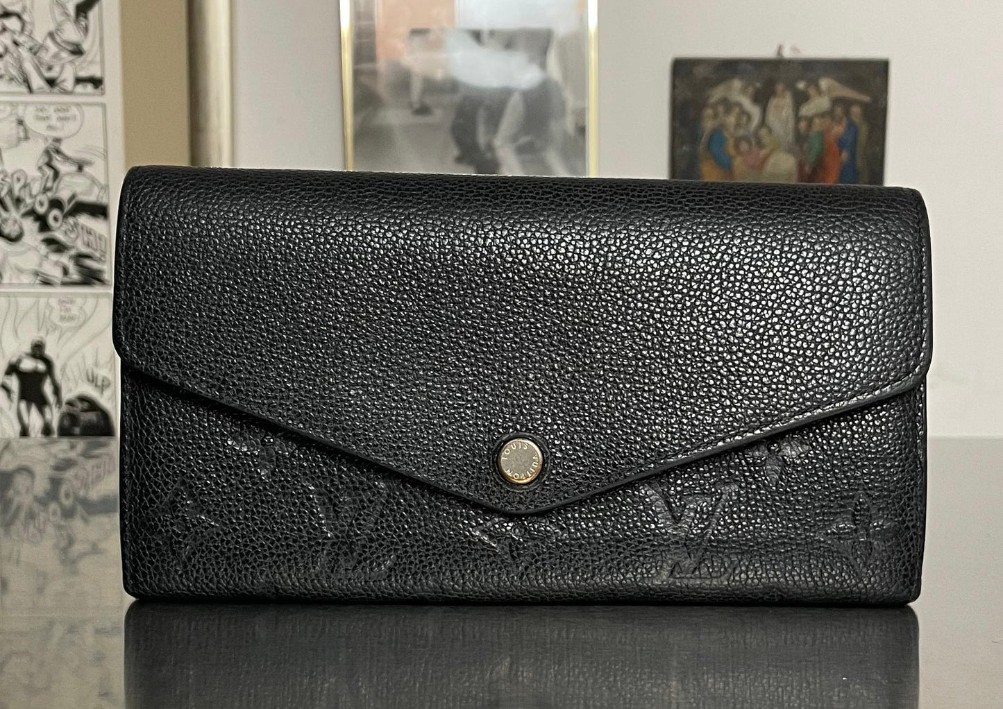 Louis Vuitton Sarah Monogram Empreinte Leder