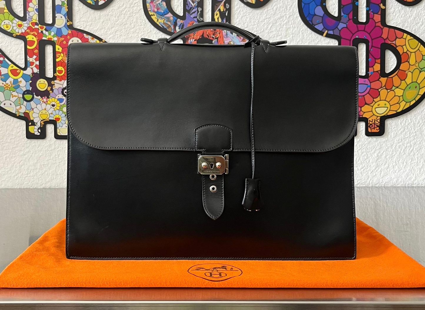 Hermès Sac à Dépêches 41 Box Calf
