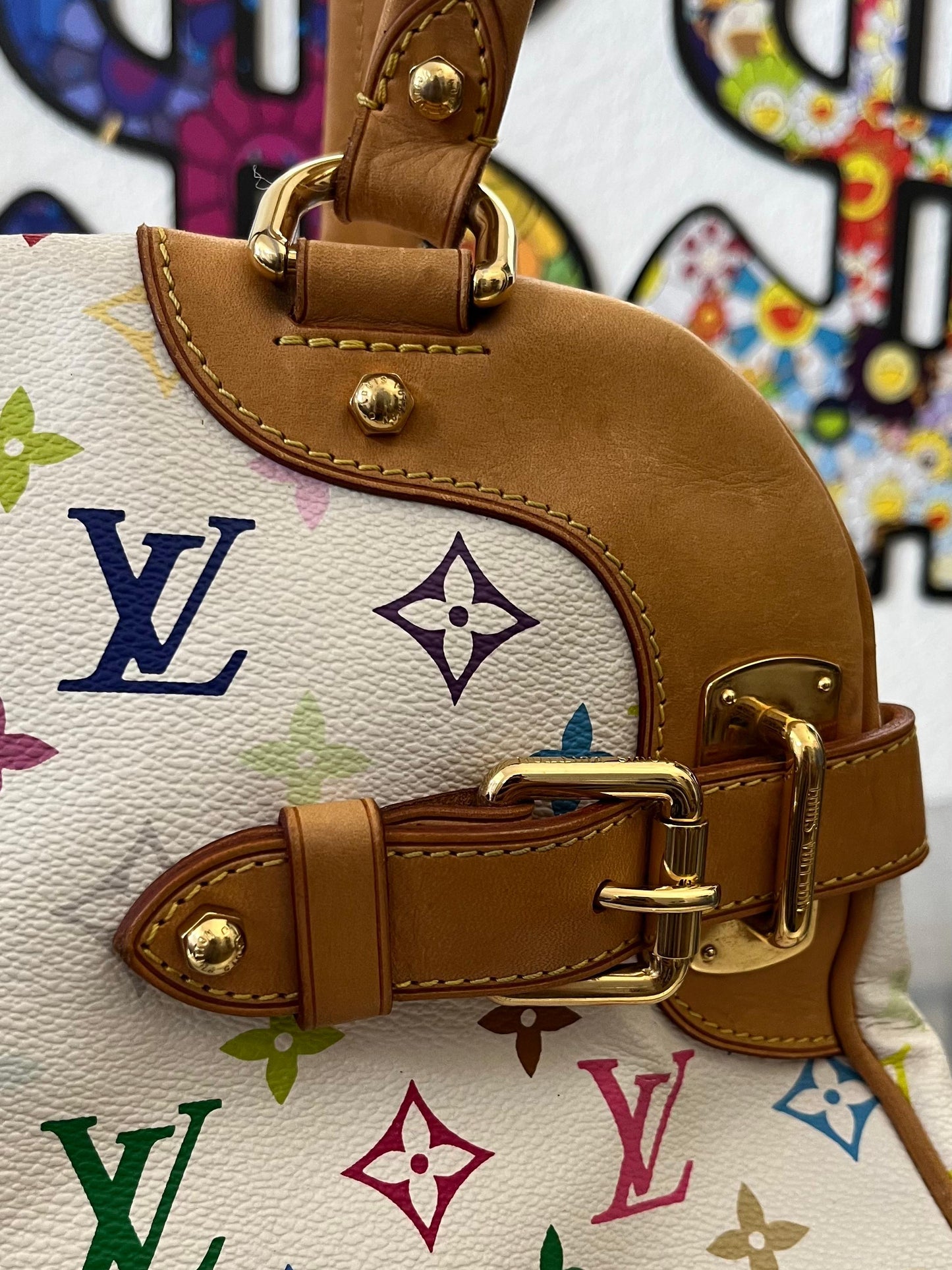 Louis Vuitton Claudia Multicolor x Takashi Murakami
