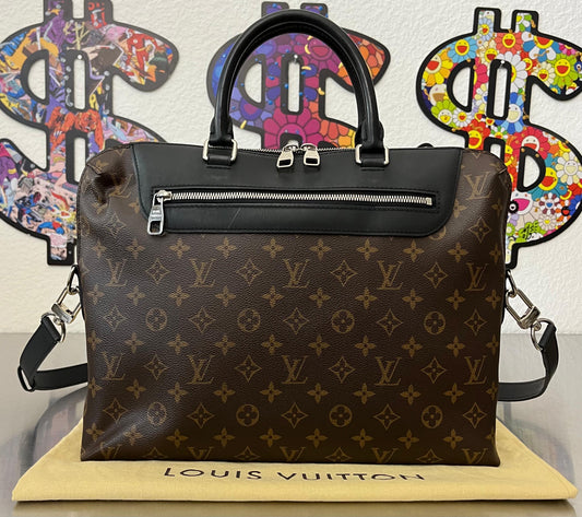 Louis Vuitton Porte Documents Jour Macassar